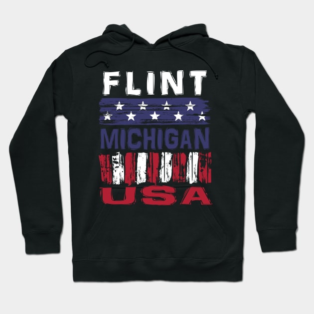 Flint Michigan USA T-Shirt Hoodie by Nerd_art